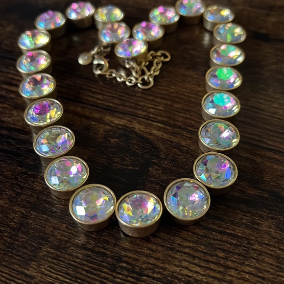 J Crew Iridescent Brulee Necklace - Picture 2 of 3